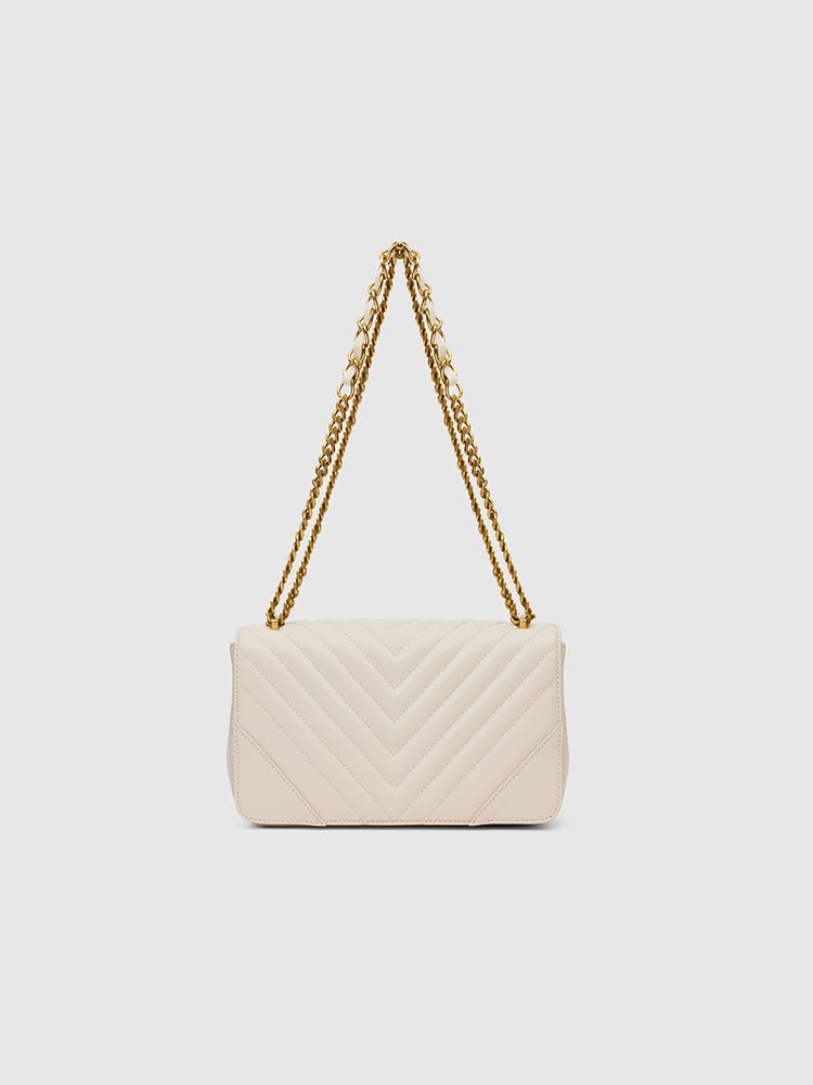 Buy Ivory Vera Shoulder Bag Online- Miraggio