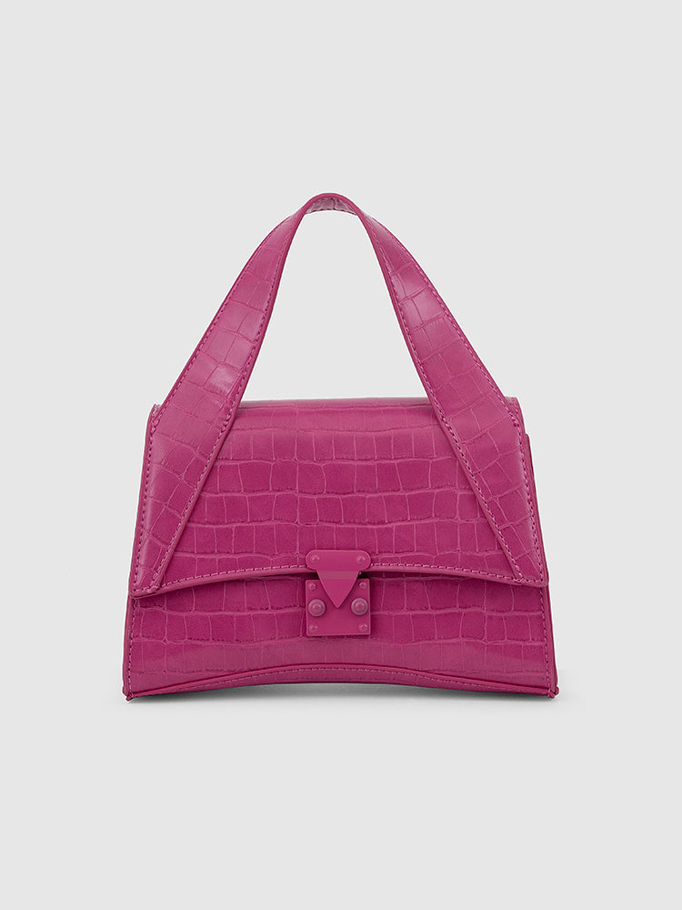 Stormy Mini Crossbody Bag - Rubine Pink by Miraggio