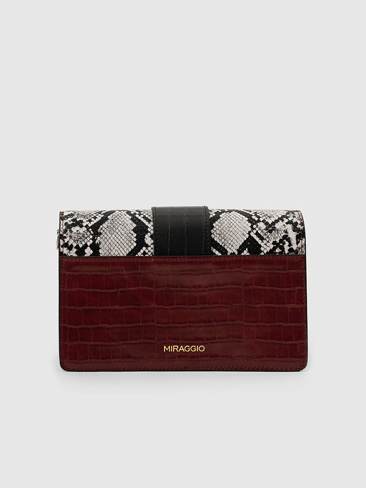 Adrianne Metal Buckle Crossbody Bag - MIRAGGIO