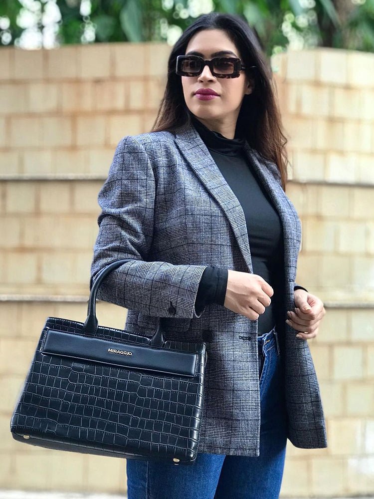 Catalina Satchel Handbag - MIRAGGIO