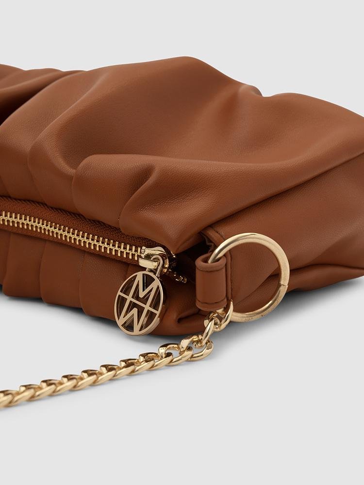 Irene Soft Gathered Shoulder Bag - MIRAGGIO