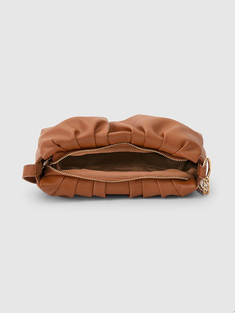 Irene Soft Gathered Shoulder Bag - MIRAGGIO