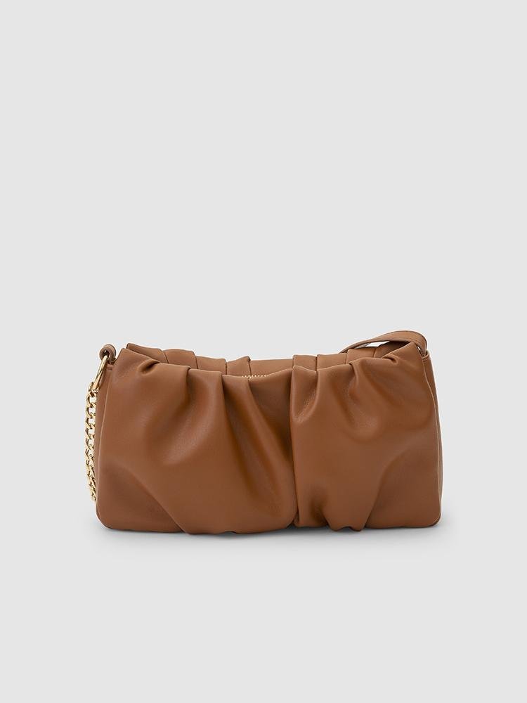 Irene Soft Gathered Shoulder Bag - MIRAGGIO