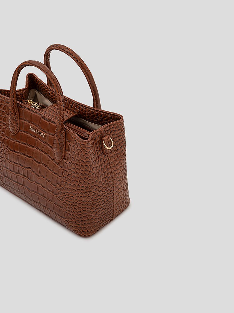 Victoria Satchel Handbag - MIRAGGIO