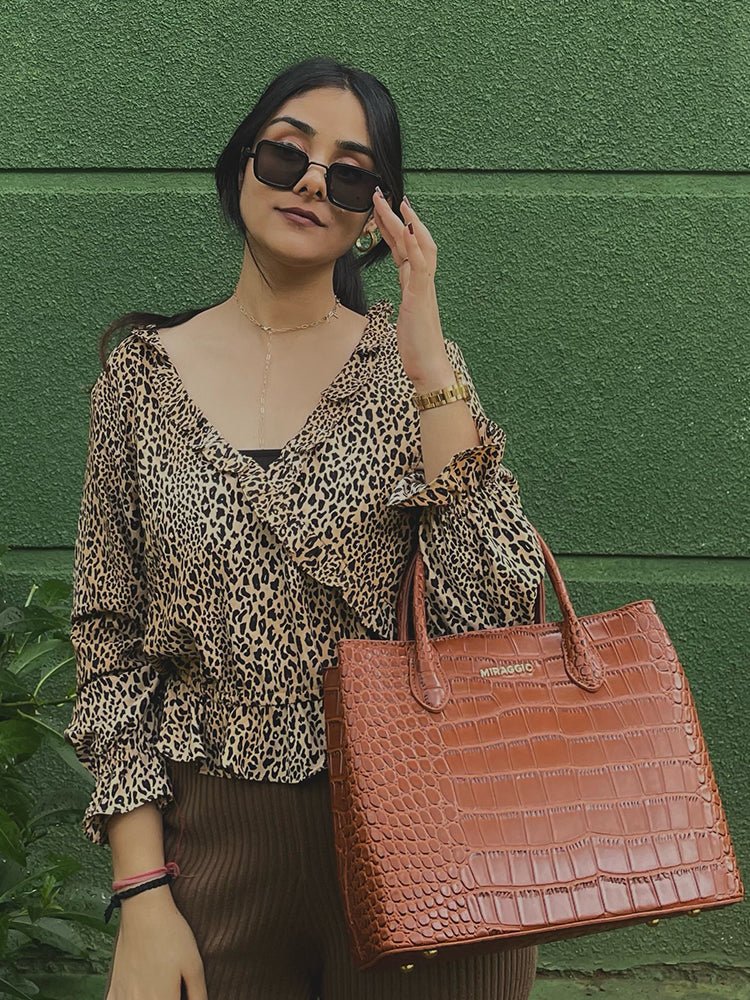 Victoria Satchel Handbag - MIRAGGIO