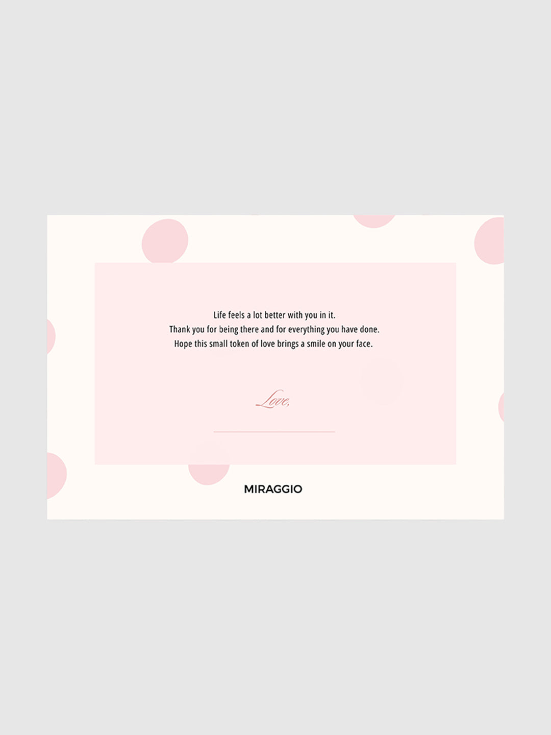 Thank You Card