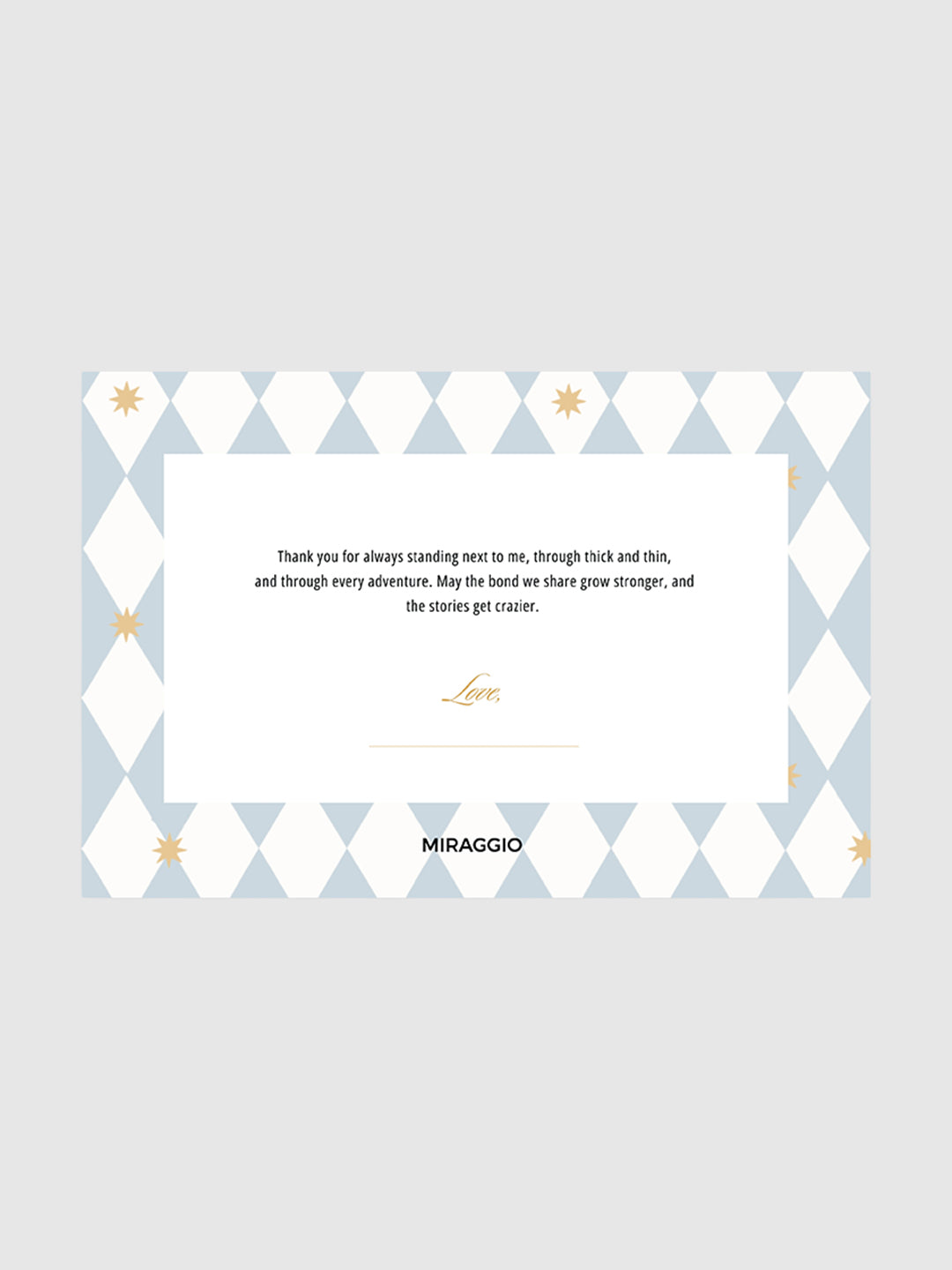 Forever Bonds Card