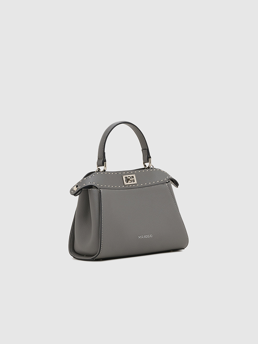 Buy Grey Riana Tote Bag Online- Miraggio