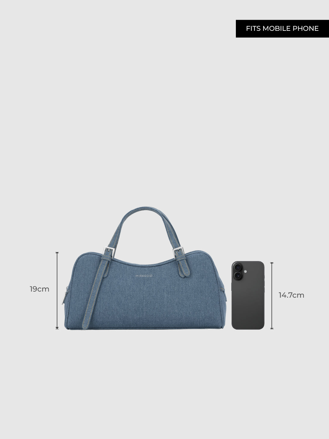 August Top Handle Bag