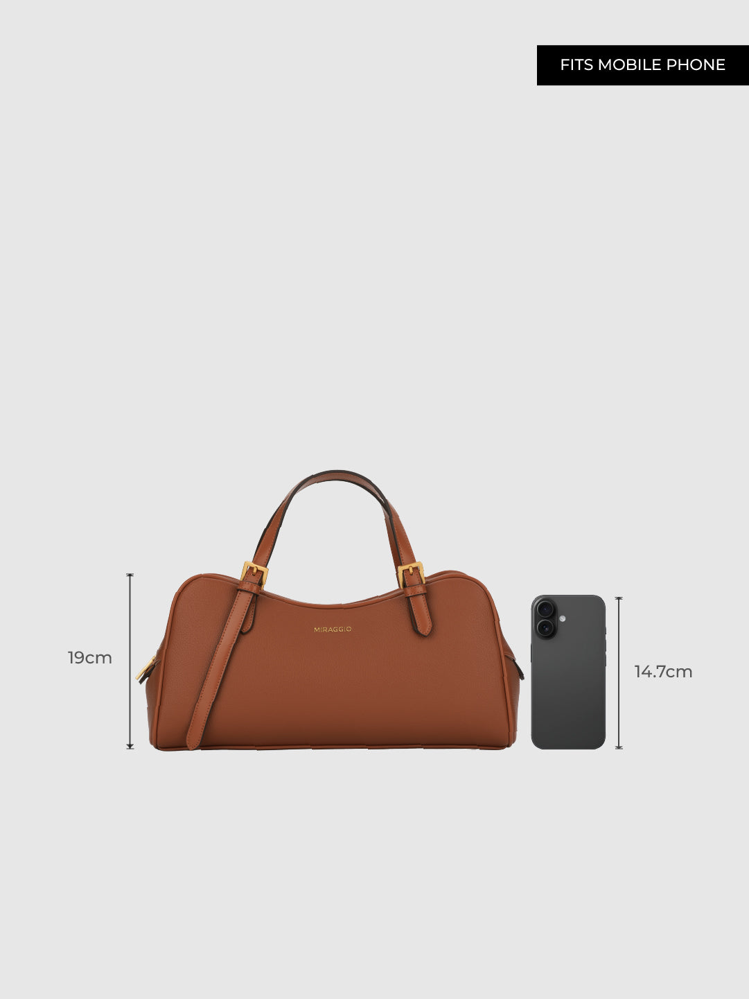 August Top Handle Bag