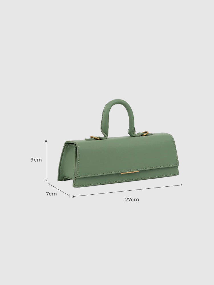 Elsie Top Handle Bag - MIRAGGIO #color_pistachio-green