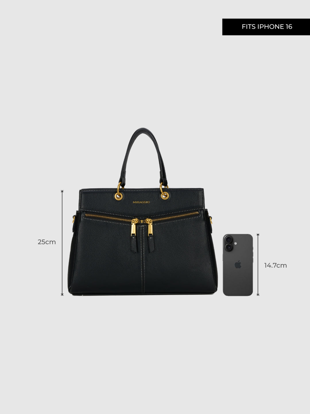 Eugene Top Handle Bag