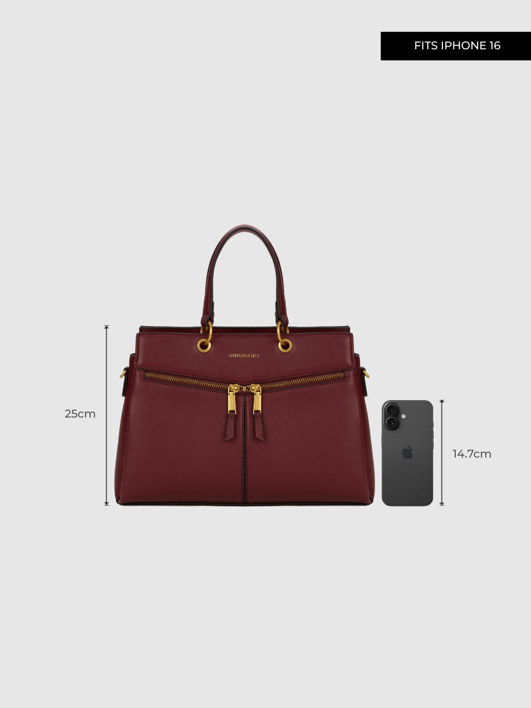 Eugene Top Handle Bag
