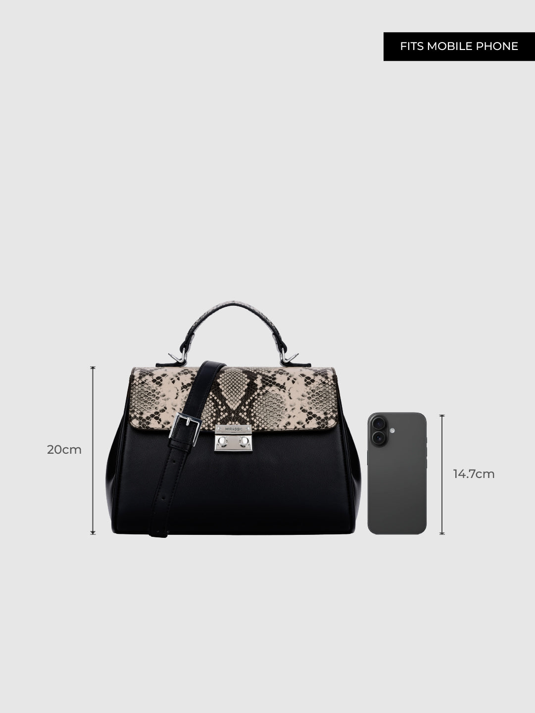 Evlyn Top Handle Bag