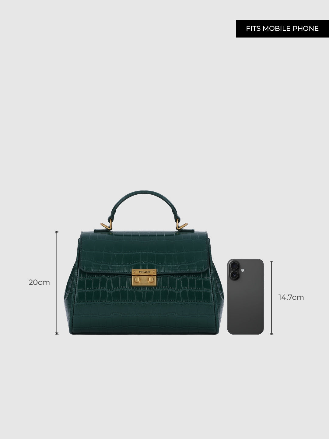 Evlyn Top Handle Bag