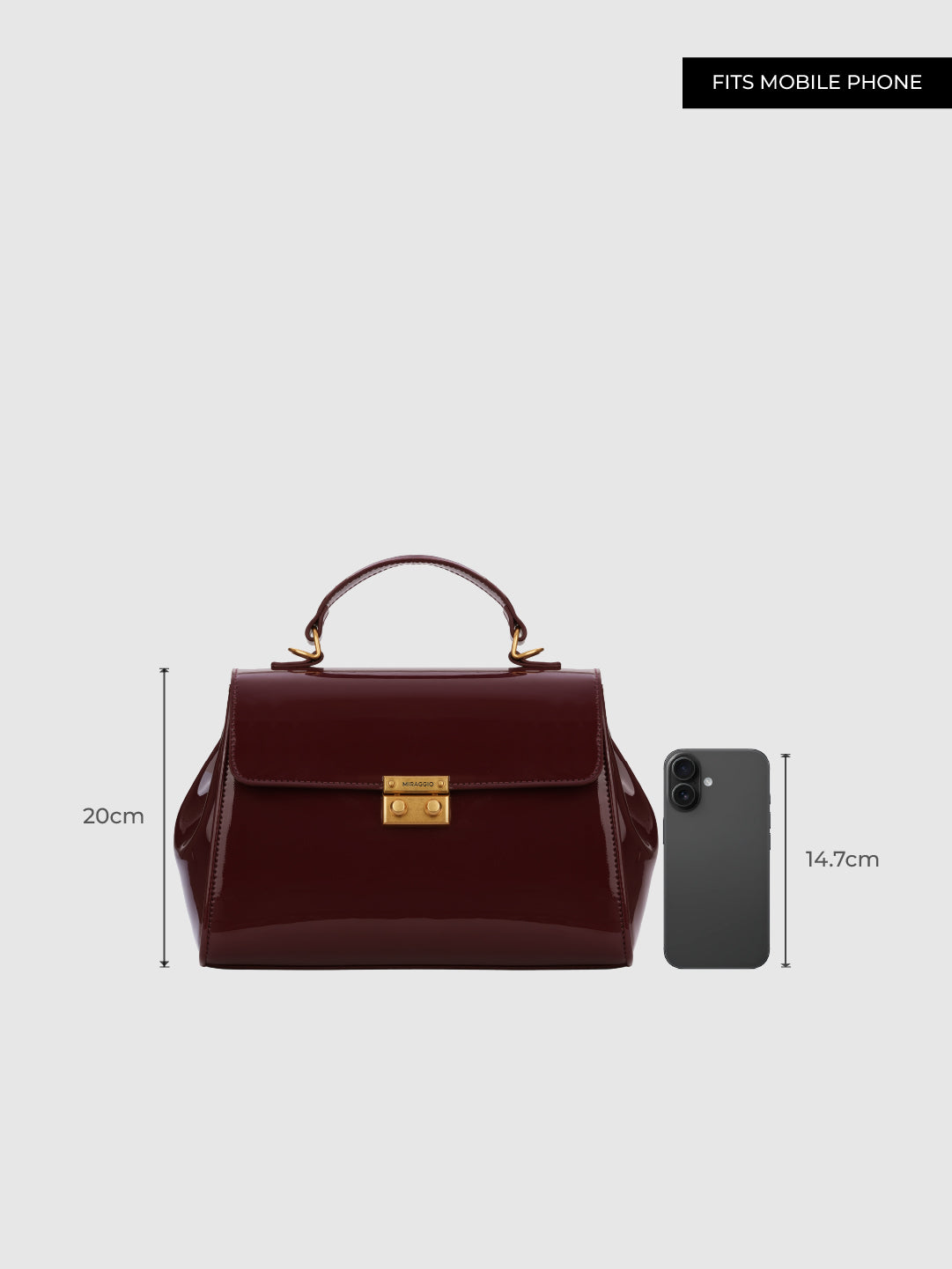 Evlyn Top Handle Bag