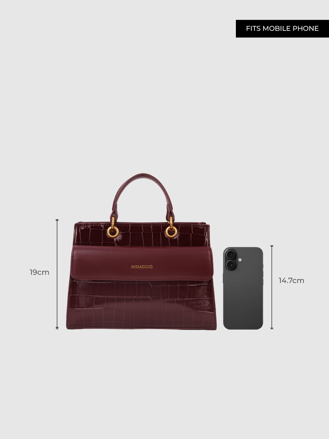 Maude Top Handle Bag