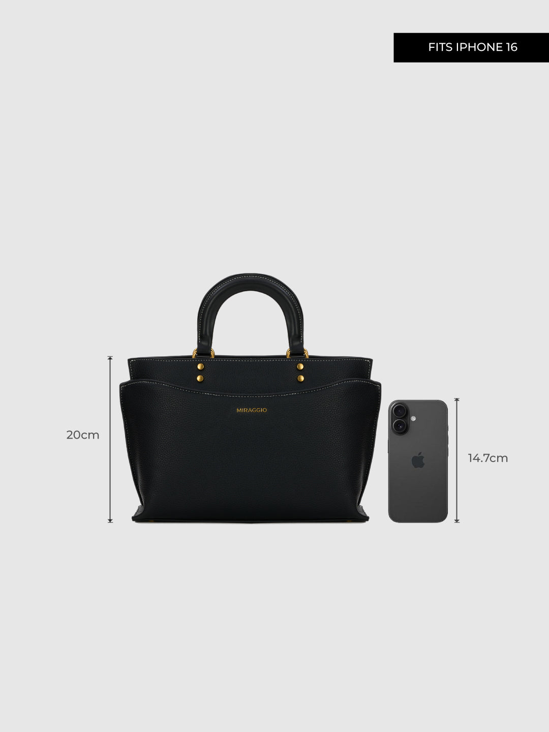 Messa Top Handle Bag