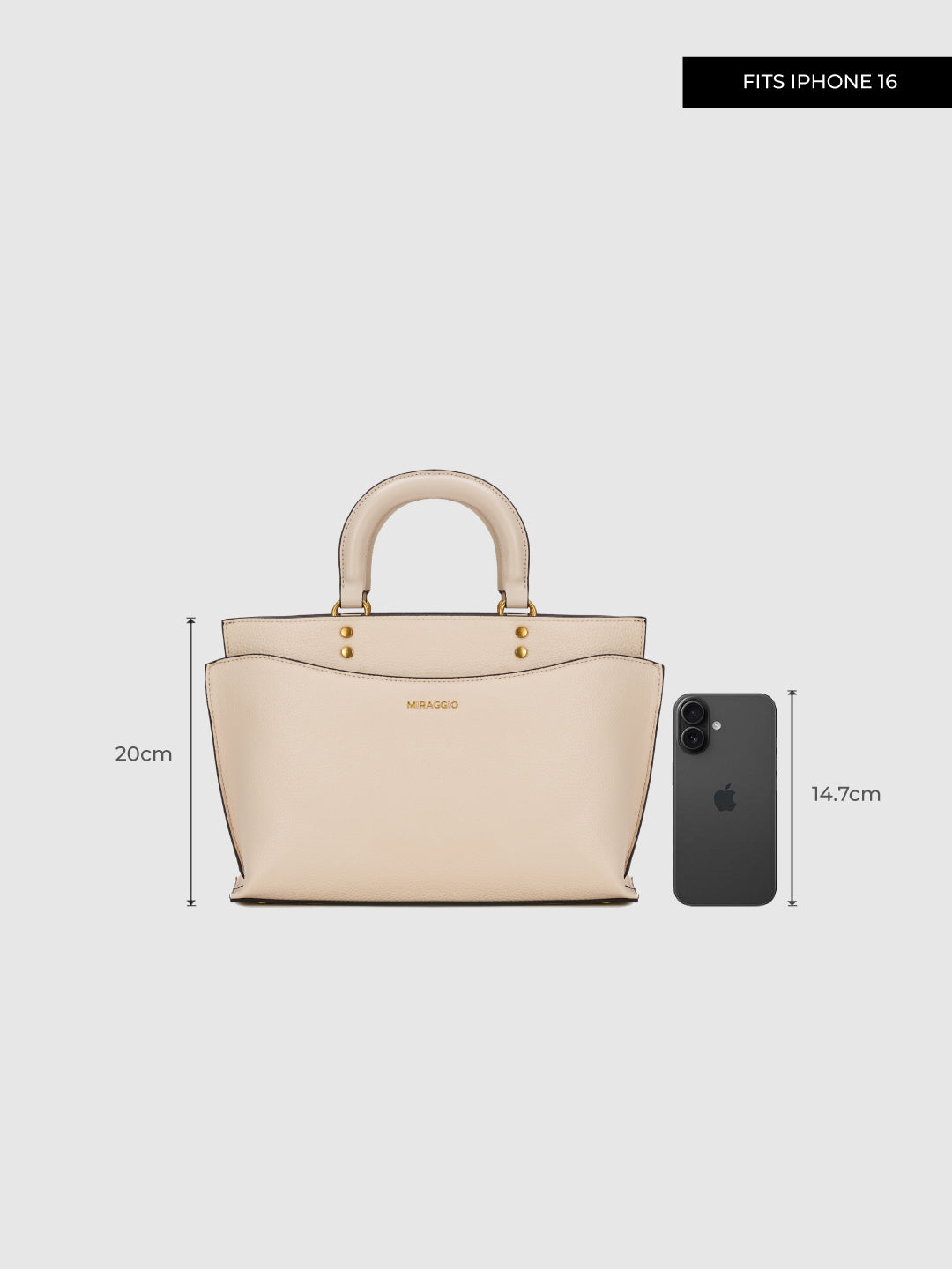 Messa Top Handle Bag