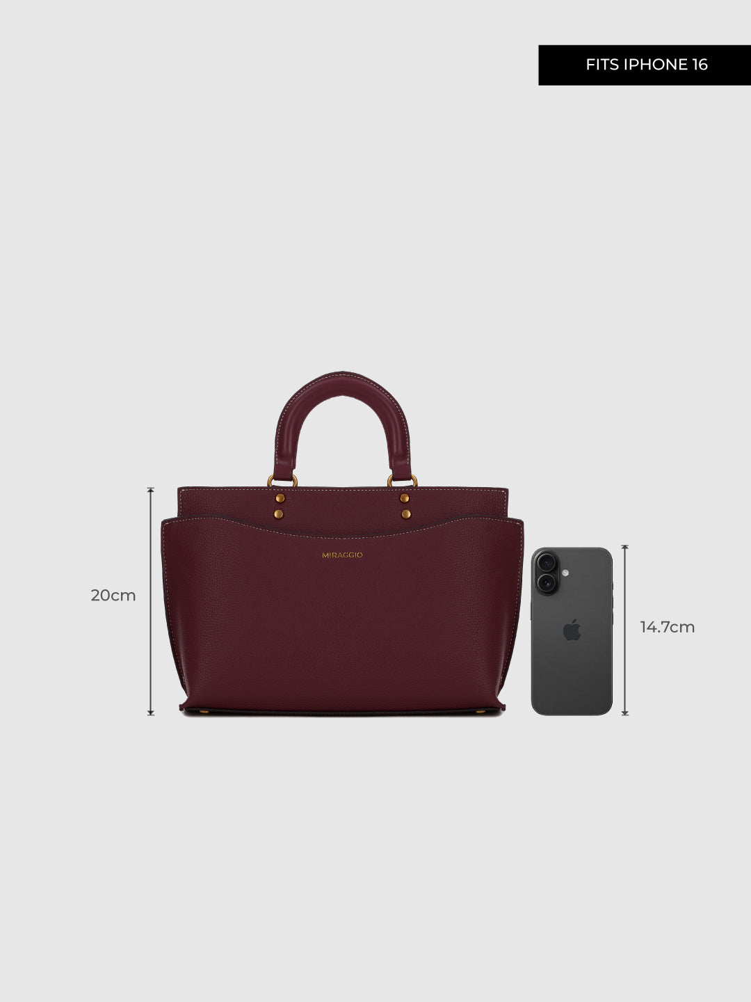 Messa Top Handle Bag