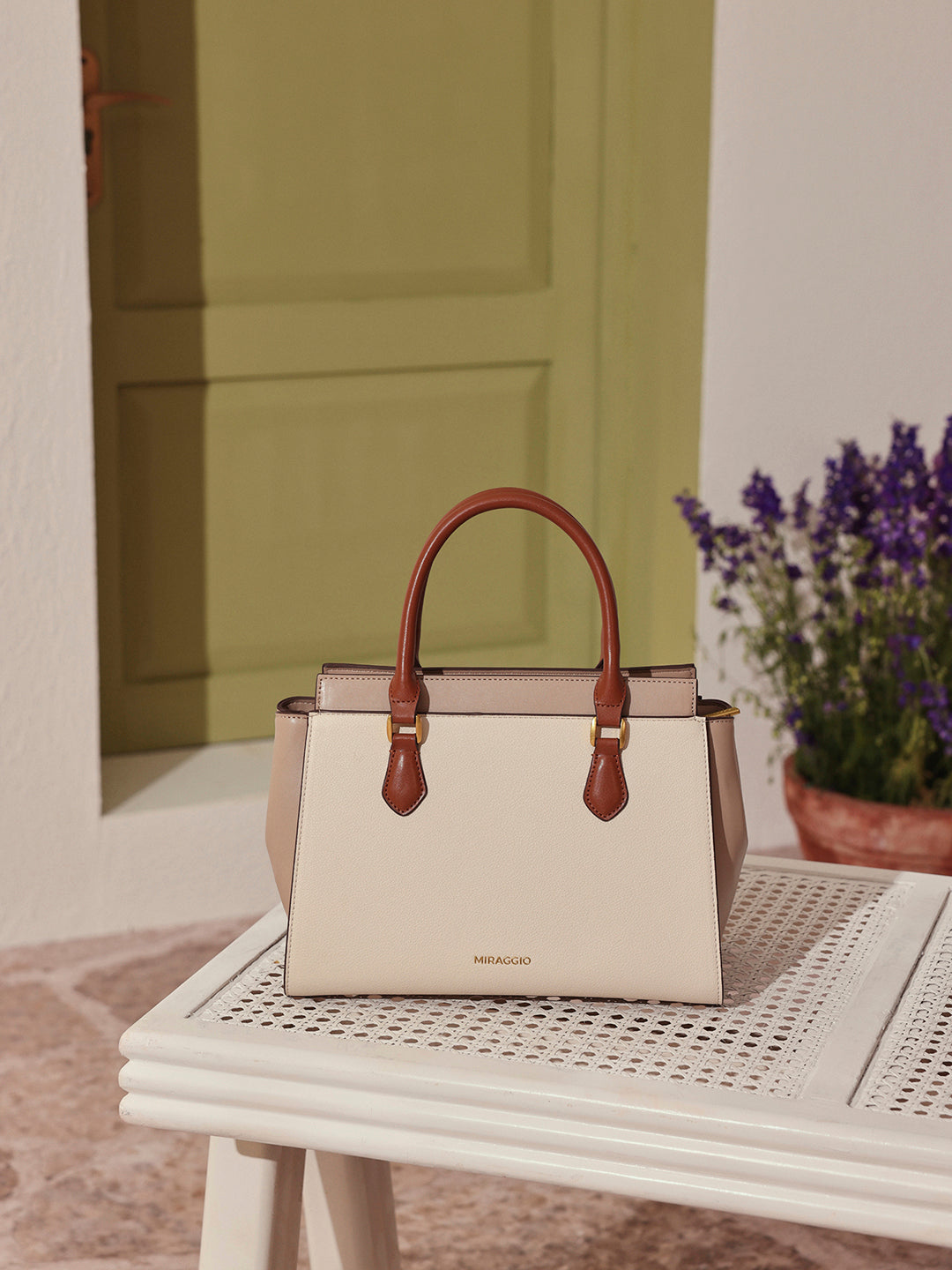 Abena Top Handle Bag