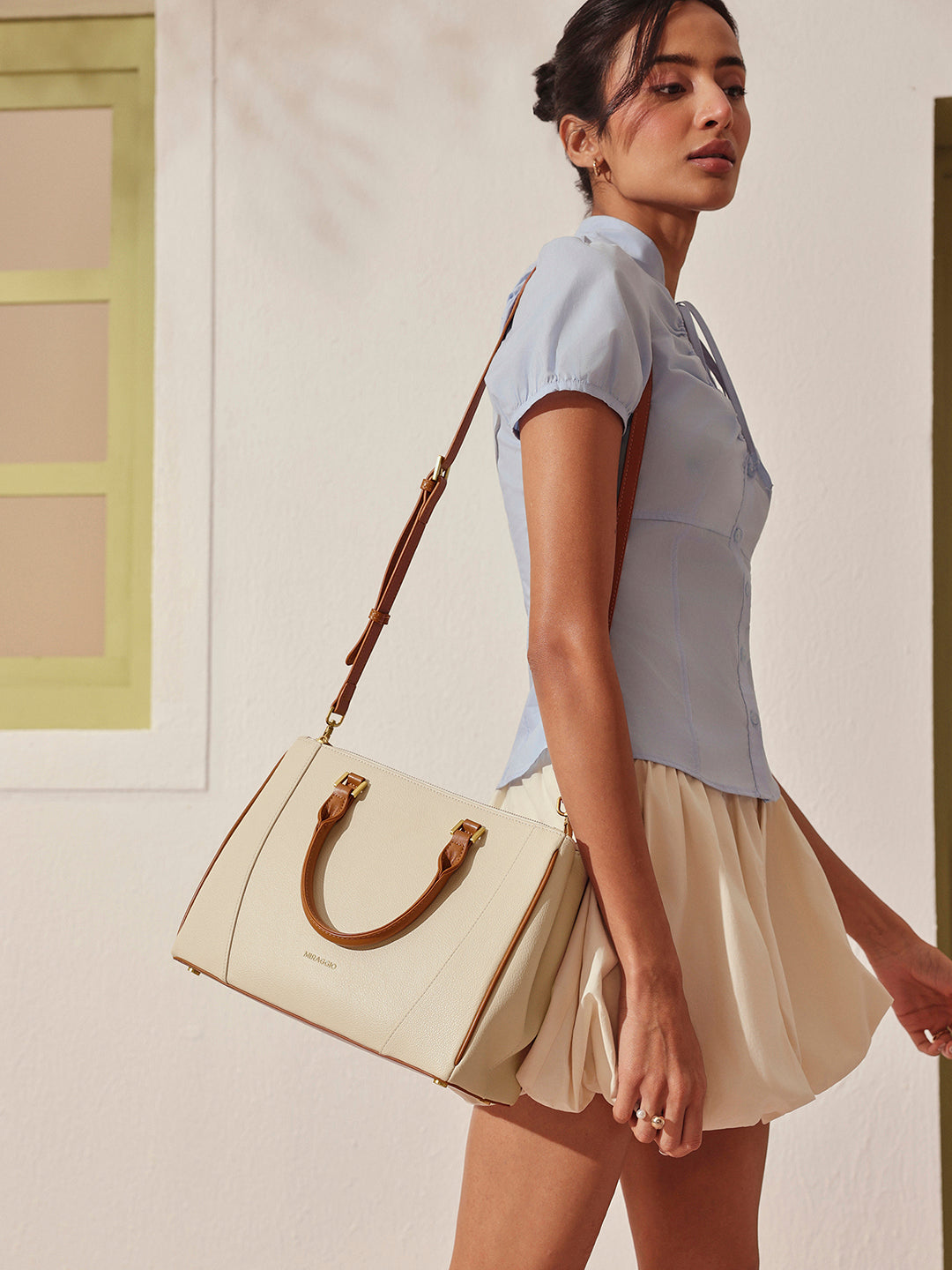 Tora Top Handle Bag