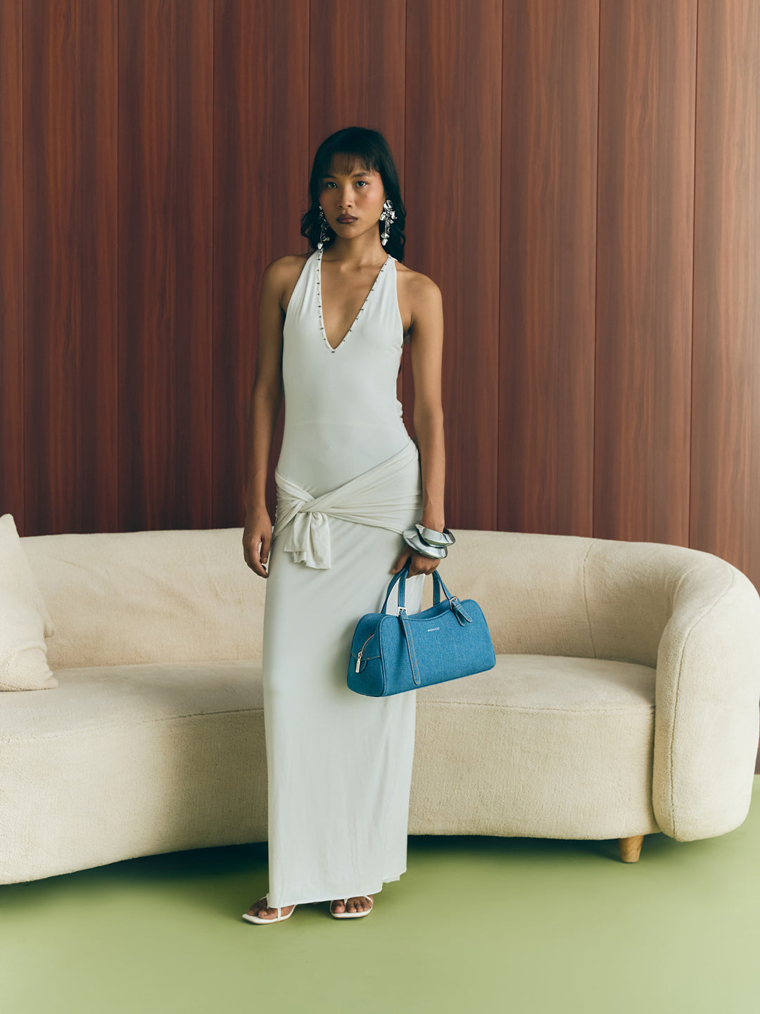 August Top Handle Bag