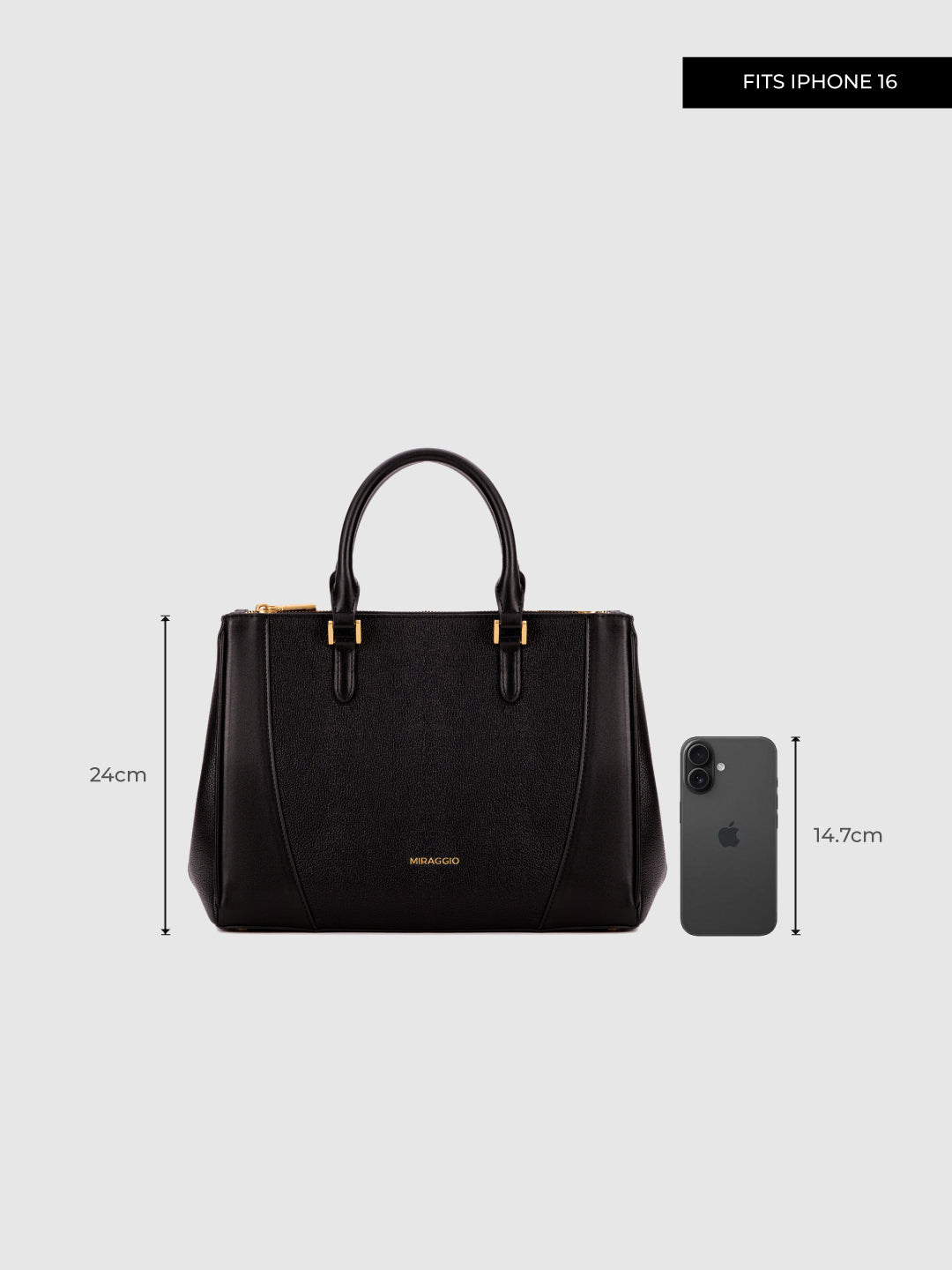 Tora Top Handle Bag