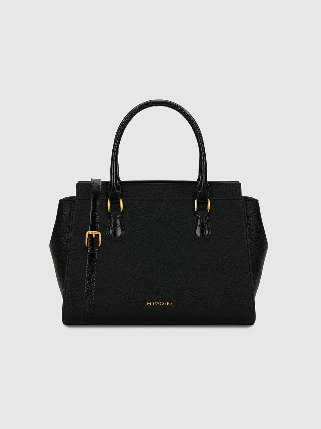 Buy Brown Abena Top Handle Bag Online - Miraggio