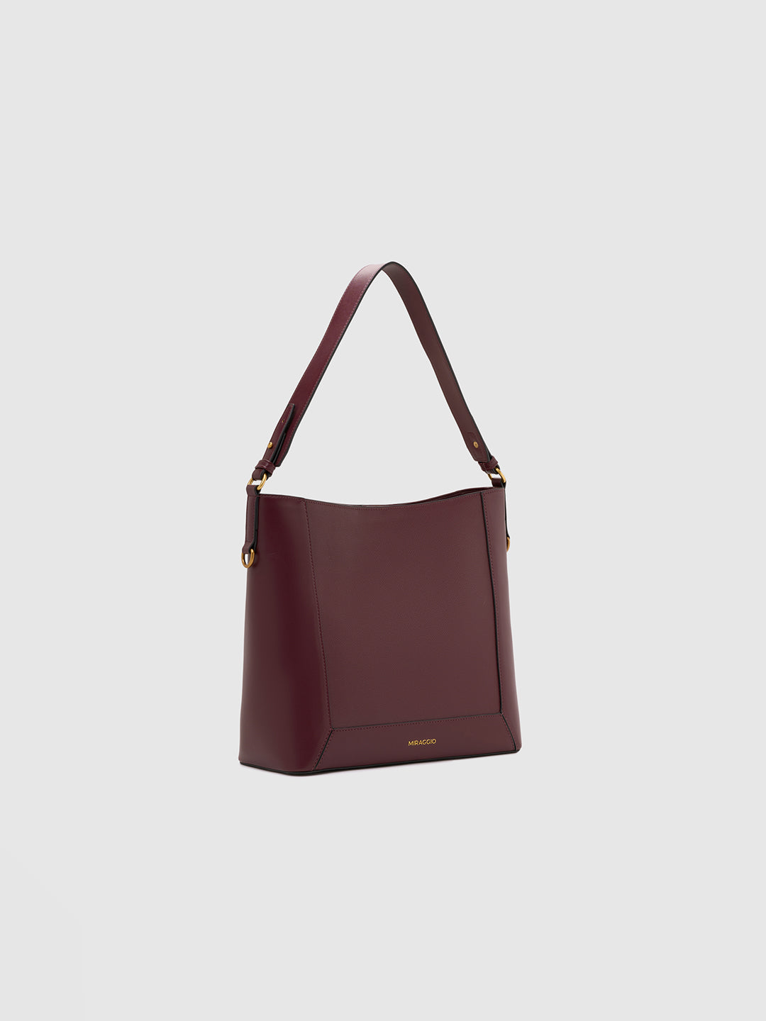 Buy Wine Valerie Hobo Bag Online - Miraggio