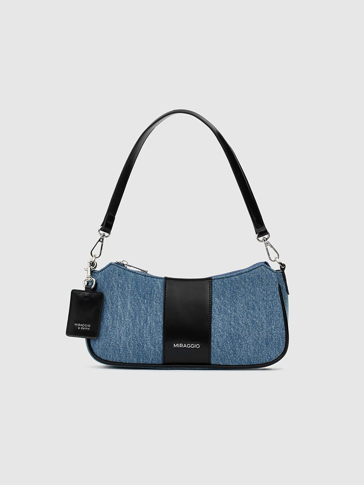 Bella Denim Shoulder Bag - MIRAGGIO