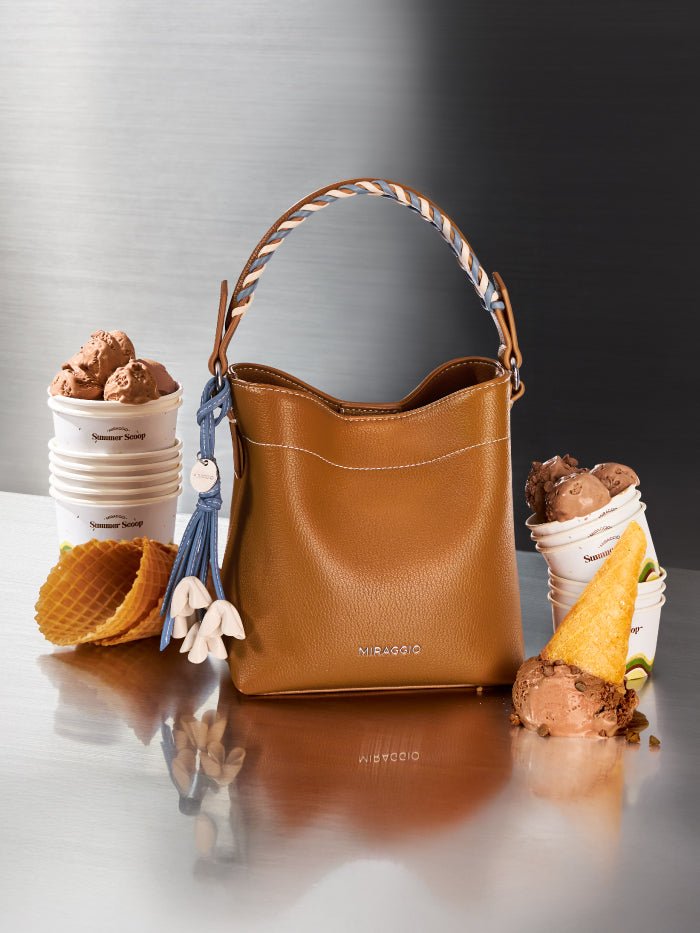 Chocolate Bucket Bag - MIRAGGIO