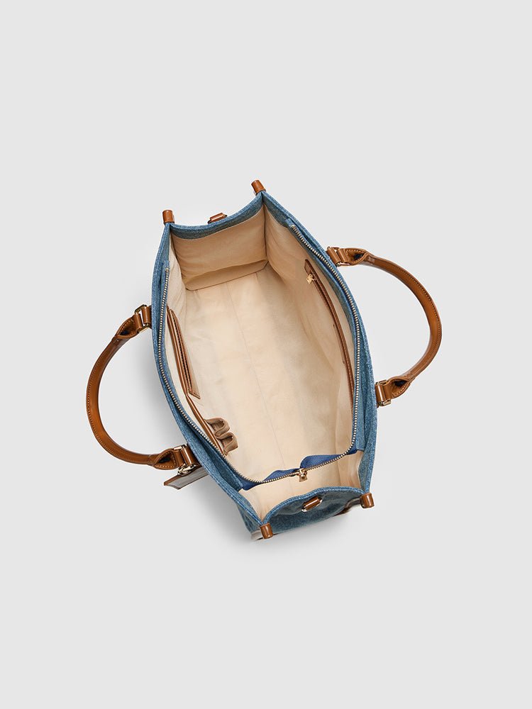 Denice Denim Tote Bag - MIRAGGIO