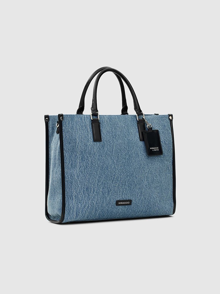 Denice Denim Tote Bag - MIRAGGIO