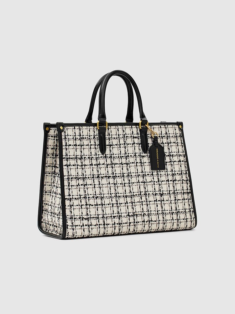 Denice Tweed Tote Bag - MIRAGGIO