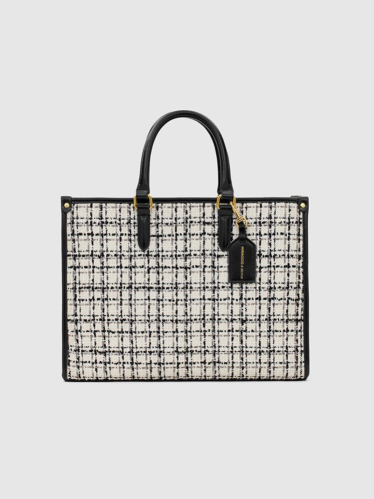 Denice Tweed Tote Bag - MIRAGGIO