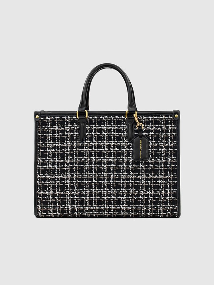 Denice Tweed Tote Bag - MIRAGGIO