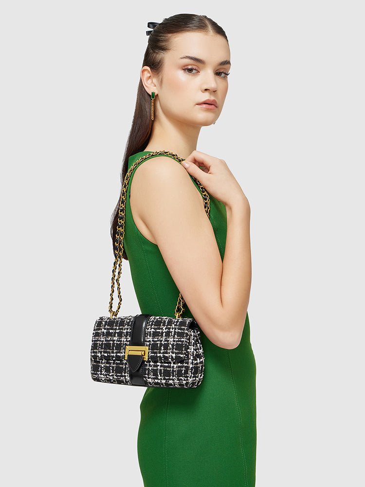 Estelle Tweed Crossbody bag - MIRAGGIO