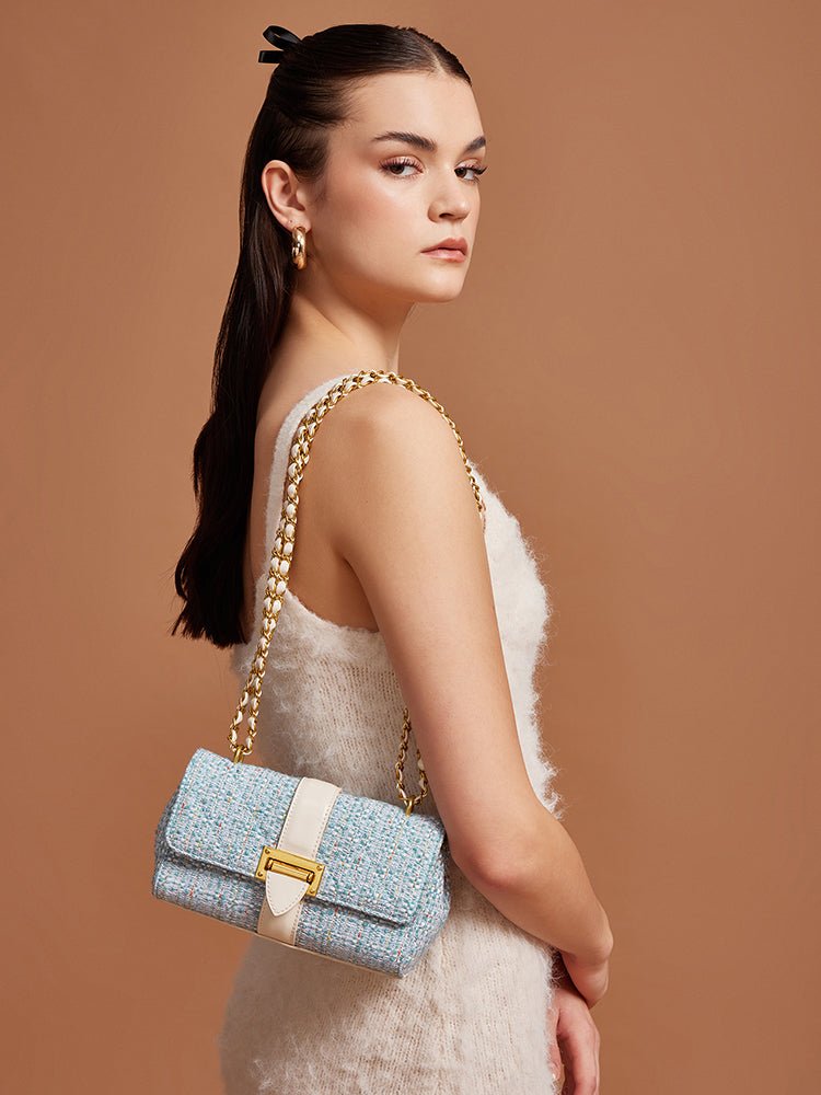 Estelle Tweed Crossbody bag - MIRAGGIO