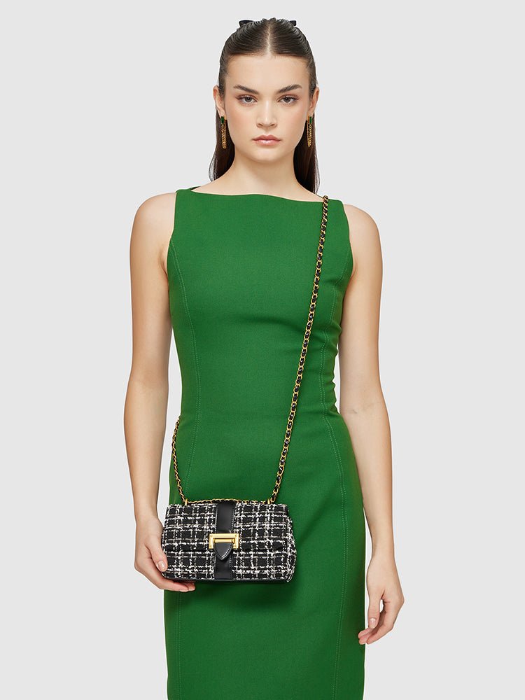 Estelle Tweed Crossbody bag - MIRAGGIO