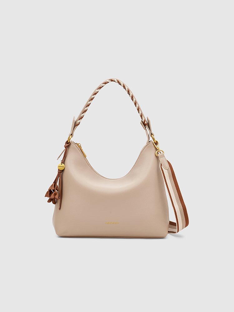 Hazelnut Hobo Bag - MIRAGGIO
