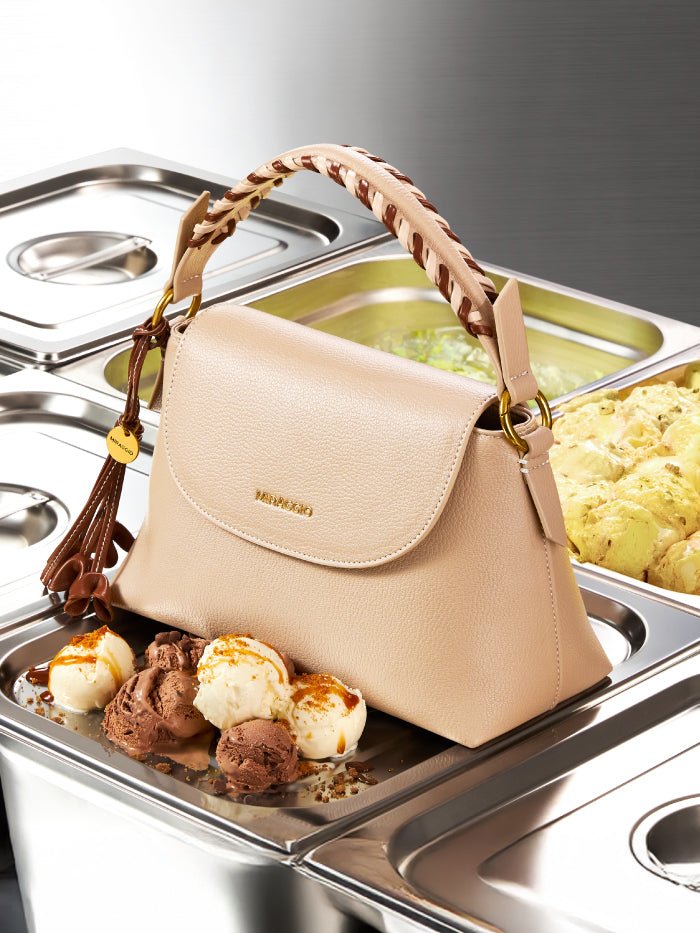 Hazelnut Satchel Bag - MIRAGGIO