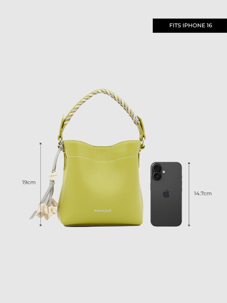 Pistachio Bucket Bag - MIRAGGIO