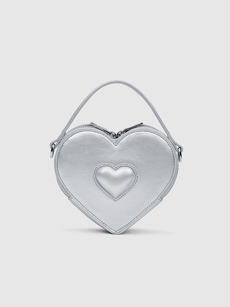 Sweet - Heart Crossbody Bag - MIRAGGIO