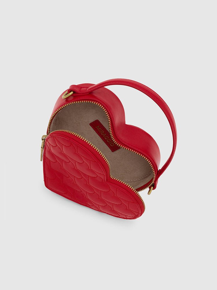 Sweet - Heart Crossbody Bag - MIRAGGIO