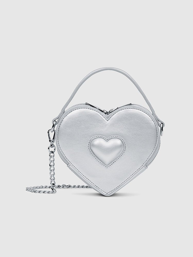 Sweet - Heart Crossbody Bag - MIRAGGIO