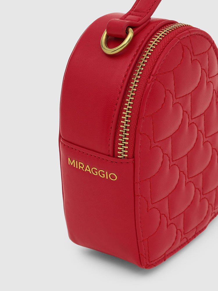 Sweet - Heart Crossbody Bag - MIRAGGIO