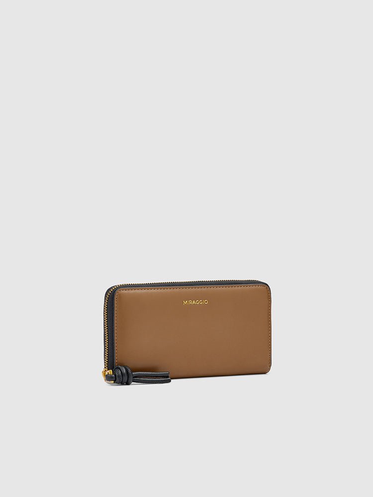 Theo Zip Around Wallet - MIRAGGIO