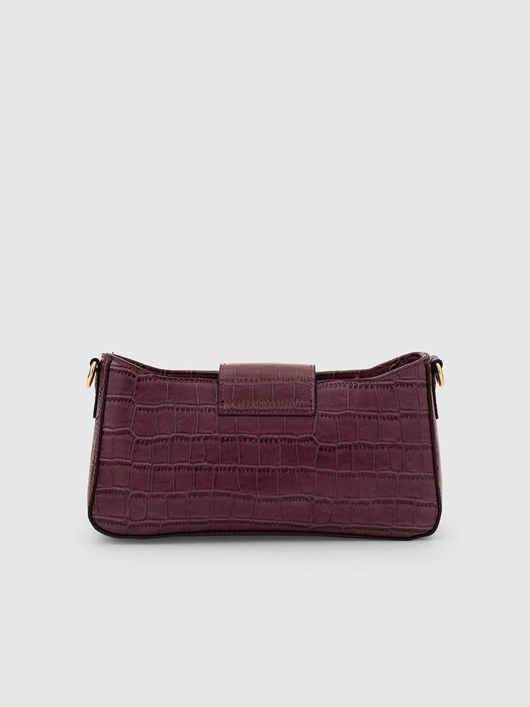 Isabella Women's Crossbody Bag - MIRAGGIO #color_grape-wine