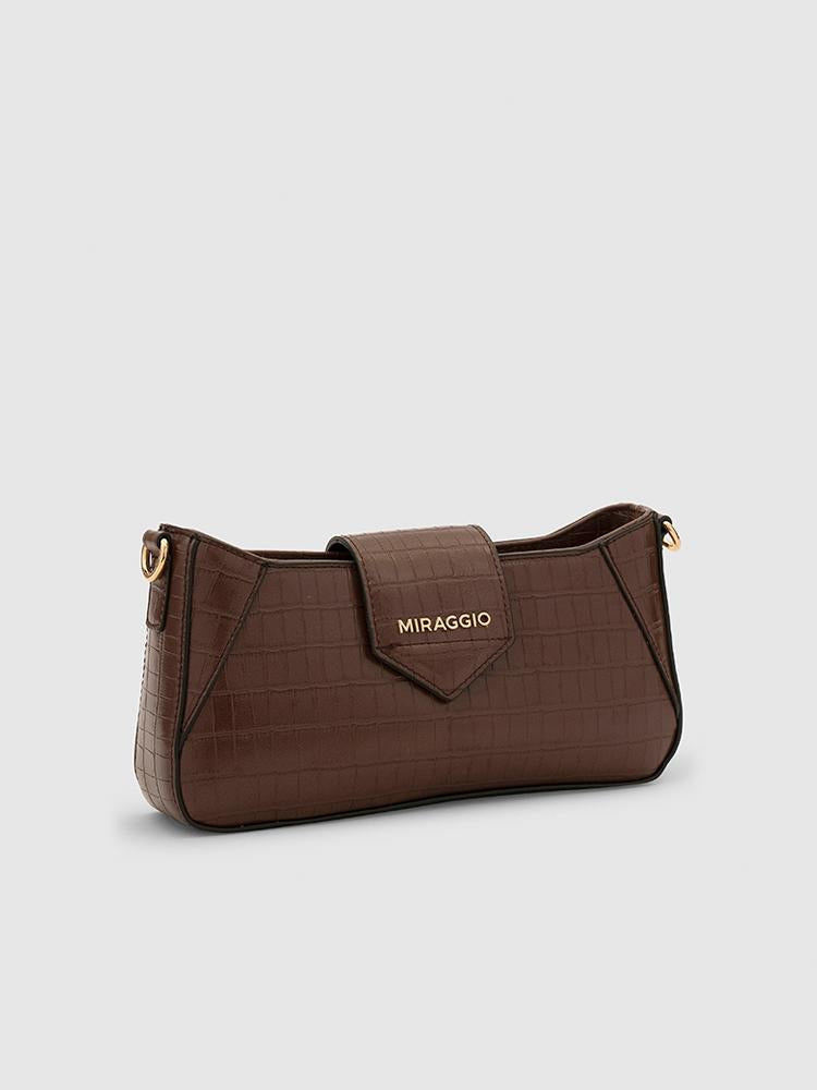 Isabella Women's Crossbody Bag - MIRAGGIO #color_brown